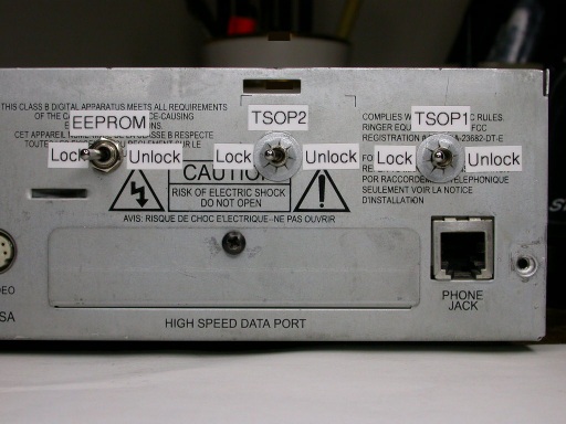 Lock switch labels